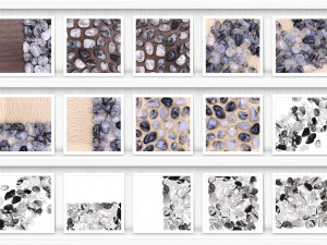 50 tourmalinated quartz background textures CG 纹理