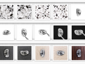50 tourmalinated quartz background textures CG 纹理