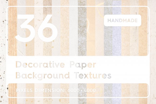 36 decorative paper background textures CG 텍스쳐 .c4d .max .obj .3ds .fbx .stl .blend 