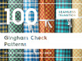 100 Gingham Check Patterns CG Textures