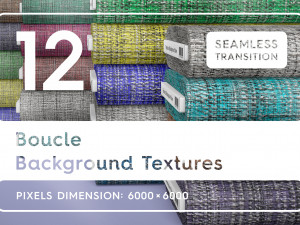 12 Boucle Background Textures CG Textures
