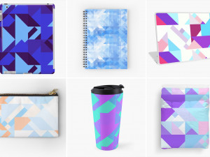 80 Color Triangles Geometry Background Textures CG Textures