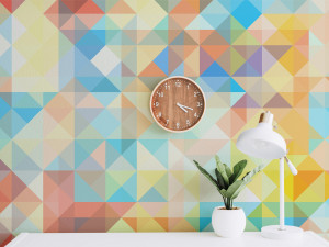 80 Color Triangles Geometry Background Textures CG Textures