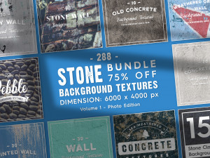 Stone Background Textures Bundle Vol1 - Photo Edition CG Textures
