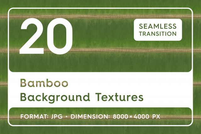 20 Bamboo Background Textures CG テクスチャ .c4d .max .obj .3ds .fbx .stl .blend