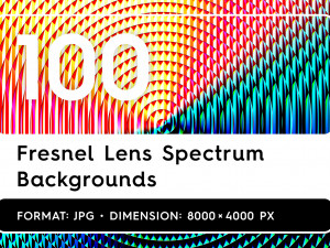 100 Fresnel Lens Spectrum Backgrounds CG Textures