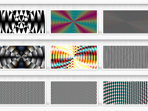 100 Fresnel Lens Spectrum Backgrounds CG 텍스쳐
