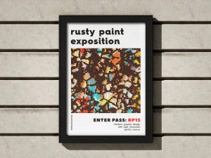 15 Paslı Boya Arka Plan Dokusu CG Dokuları