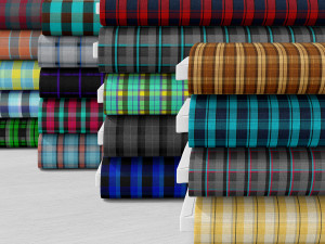 40 Flannel Patterns CG Текстури