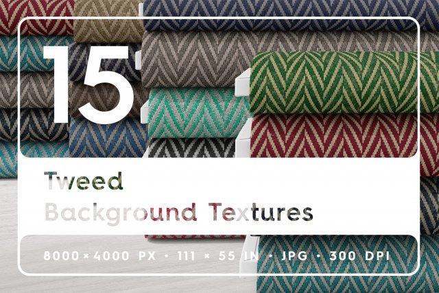 15 Tweed Background Textures CG Textures .c4d .max .obj .3ds .fbx .stl .blend 