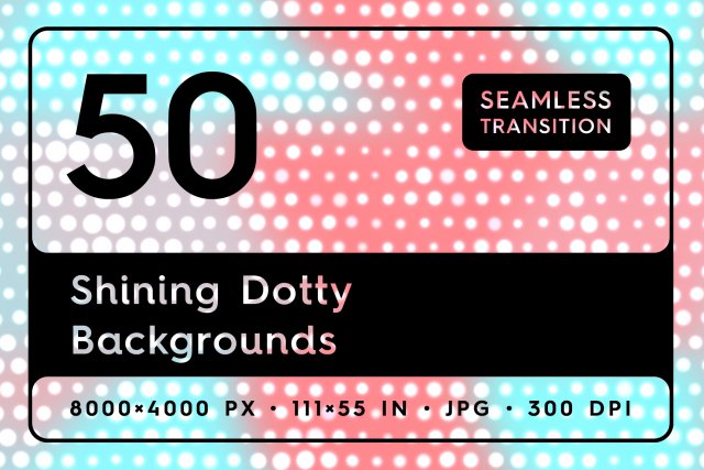 50 Shining Dotty Backgrounds CG 텍스쳐 .c4d .max .obj .3ds .fbx .stl .blend 