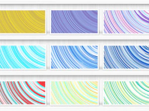 50 Renkli G&uuml;neş Işını Arka Planları CG Dokuları