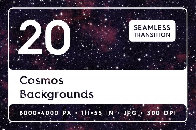 20 Cosmos Backgrounds CG Текстури .c4d .max .obj .3ds .fbx .stl .blend