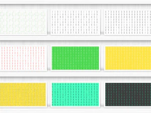 40 Scoreboard Numbers Backgrounds CG Textures