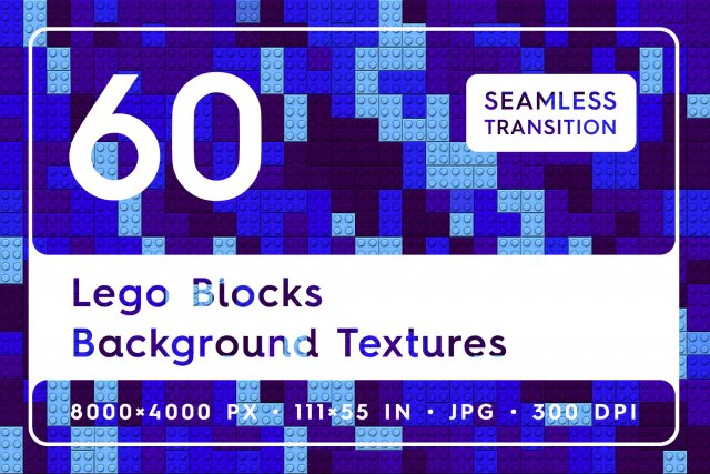 60 Lego Blocks Background Textures CG Textures .c4d .max .obj .3ds .fbx .stl .blend 