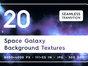 20 Space Galaxy Backgrounds Textures CG Textures