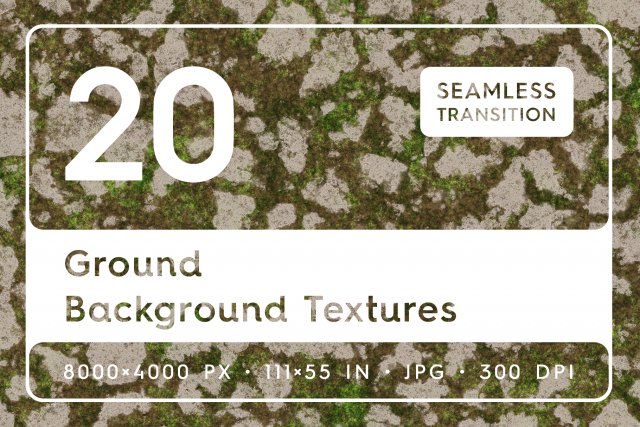 20 Ground Background Textures Texturas CG .c4d .max .obj .3ds .fbx .stl .blend 