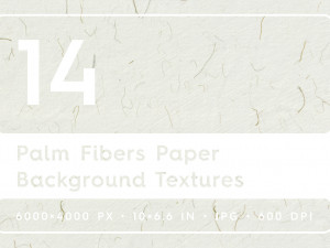 14 Palm Fibers Paper Textures CG Textures