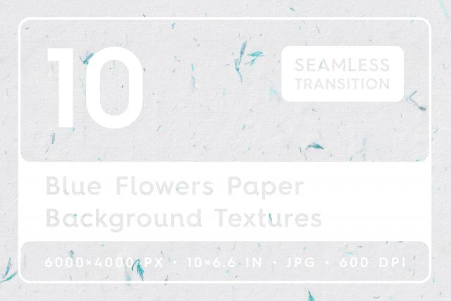 10 Blue Flowers Paper Textures CG Textures .c4d .max .obj .3ds .fbx .stl .blend