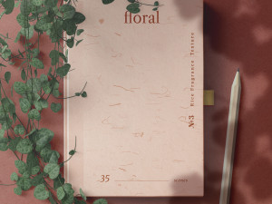 10 Floral Rice Paper Textures CG Textures