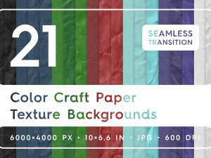 21 Color Craft Paper Texture Backgrounds CG Textures