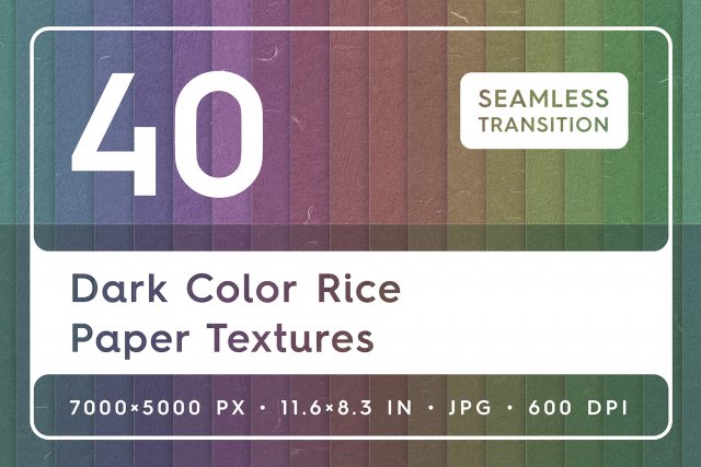 40 Dark Color Rice Paper Textures CG Textures .c4d .max .obj .3ds .fbx .stl .blend 