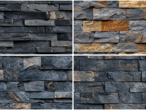 30 Artesia Stone Cladding Texture Backgrounds Seamless Tiling CG टेक्स्चर्स
