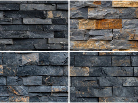 30 Artesia Stone Cladding Texture Backgrounds Seamless Tiling CG Textures