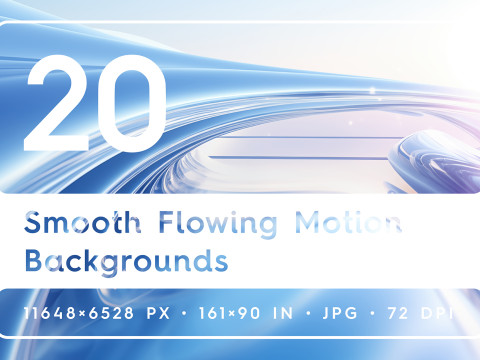 20 Smooth Flowing Motion Backgrounds CG Textures