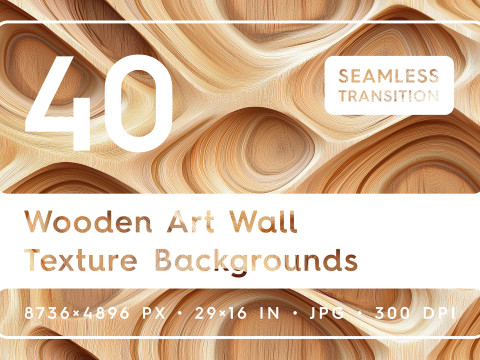 40 Wooden Art Wall Texture Backgrounds CG 텍스쳐