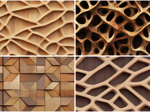 40 Wooden Art Wall Texture Backgrounds CG 纹理
