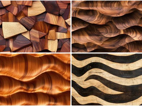 40 Wooden Art Wall Texture Backgrounds CG Textures