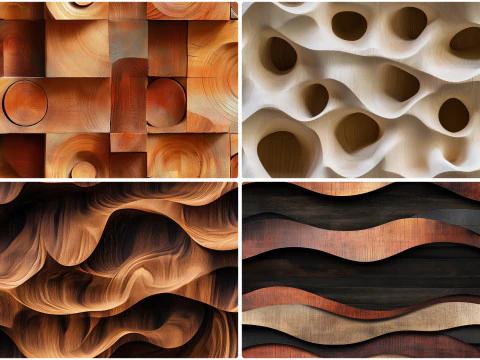 40 Wooden Art Wall Texture Backgrounds CG Textures