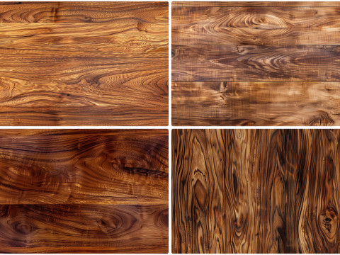 30 Teak Wood Texture Backgrounds CG 纹理