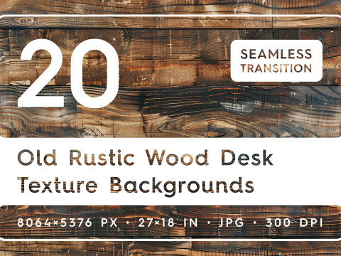20 Old Rustic Wood Desk Texture Backgrounds CG 텍스쳐