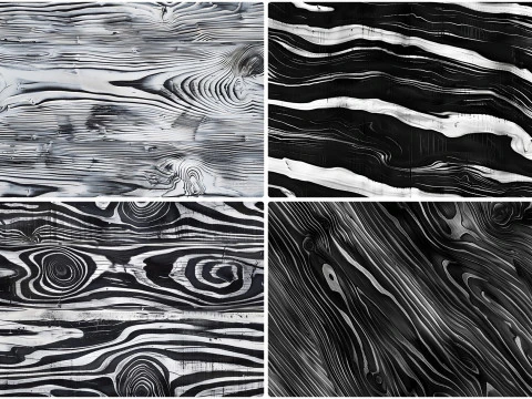 20 Black and White Wood Texture Backgrounds CG Textures