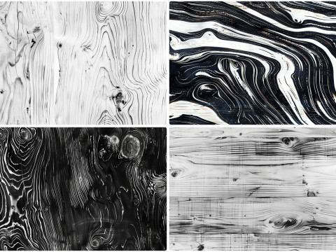 20 Black and White Wood Texture Backgrounds CG Textures