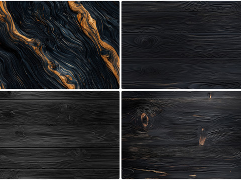40 Black Wood Texture Backgrounds CG Textures