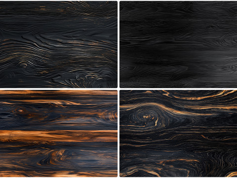 40 Black Wood Texture Backgrounds CG Textures