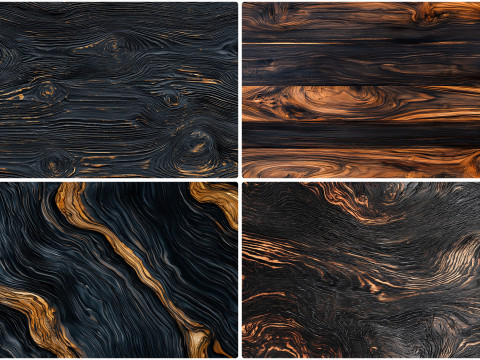 40 Black Wood Texture Backgrounds CG Textures