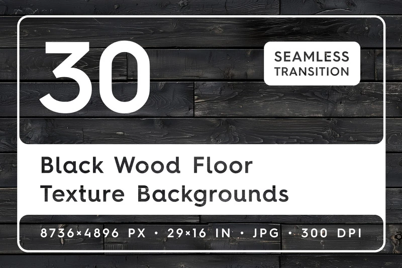30 Black Wood Floor Texture Backgrounds CG Textures .c4d .max .obj .3ds .fbx .stl .blend