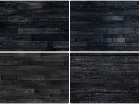 30 Black Wood Floor Texture Backgrounds CG टेक्स्चर्स