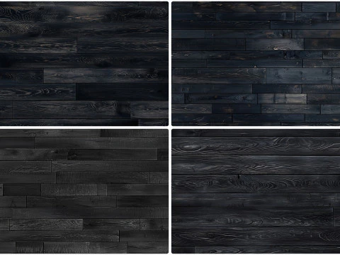30 Black Wood Floor Texture Backgrounds CG Textures