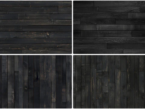 30 Black Wood Floor Texture Backgrounds CG Textures