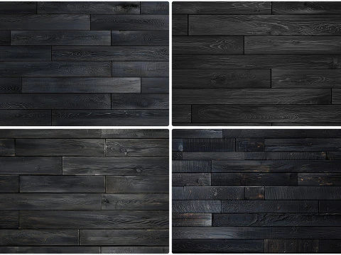 30 Black Wood Floor Texture Backgrounds CG Textures
