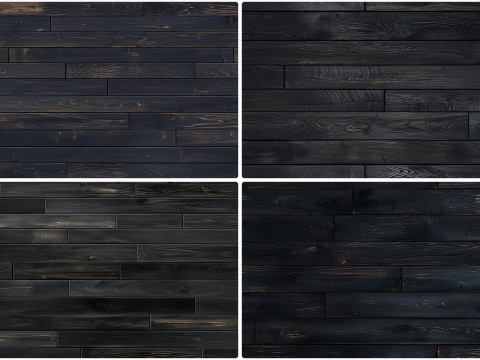 30 Black Wood Floor Texture Backgrounds CG टेक्स्चर्स