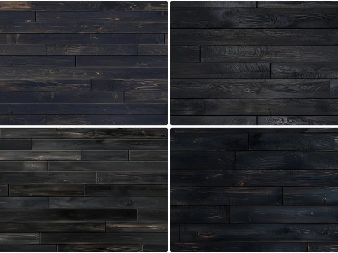 30 Black Wood Floor Texture Backgrounds CG Textures
