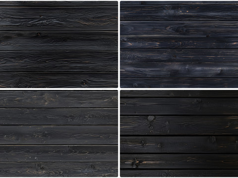 30 Black Wood Floor Texture Backgrounds CG टेक्स्चर्स