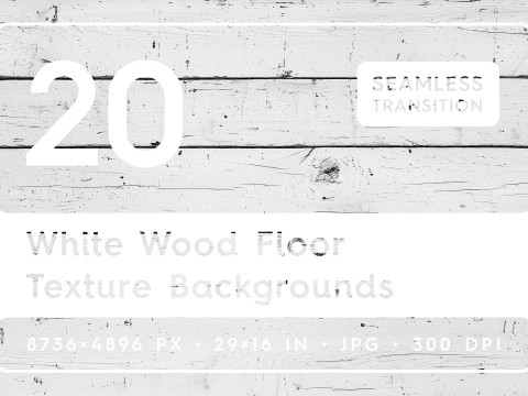 20 White Wood Floor Texture Backgrounds CG Textures