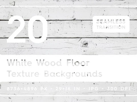 20 witte houten vloertextuurachtergronden CG Texturen